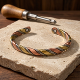 Vera's Stone Copper Bracelet