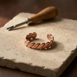 Vera's Knap Copper Ring