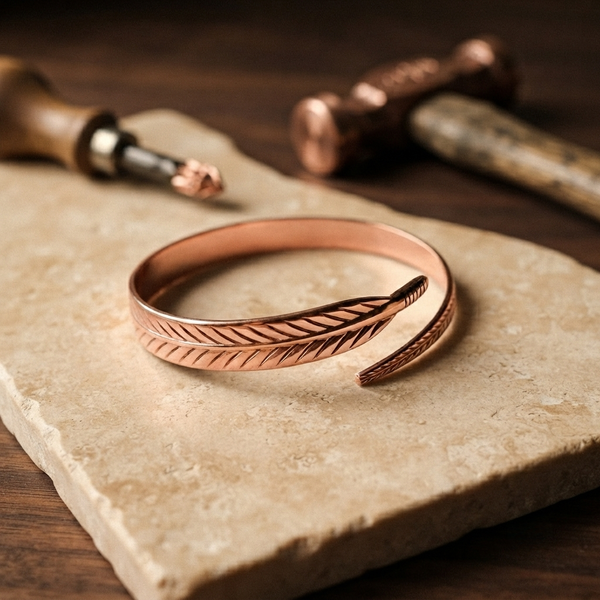Vera's Root Copper Bracelet