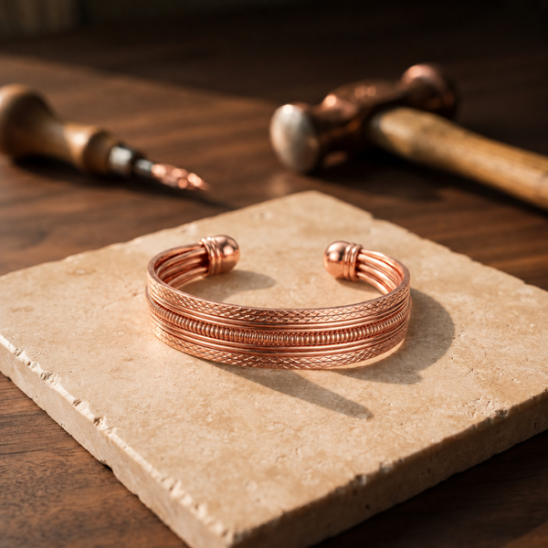 Vera's Bracken Copper Bracelet